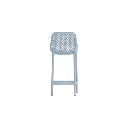 Mykonos Sky Blue Outdoor Patio Stool, Set of 4