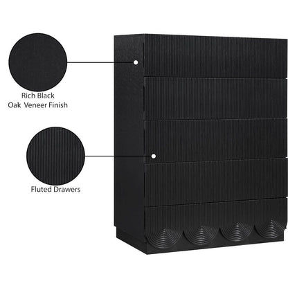 Scallop Black Chest