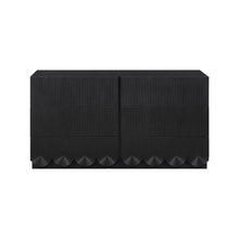 Scallop Black Dresser