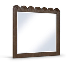 Scallop Brown Mirror