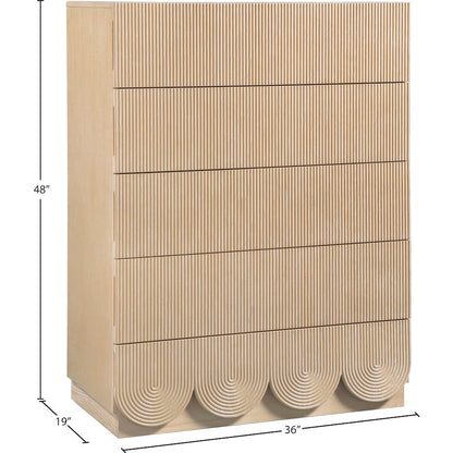Scallop Natural Chest
