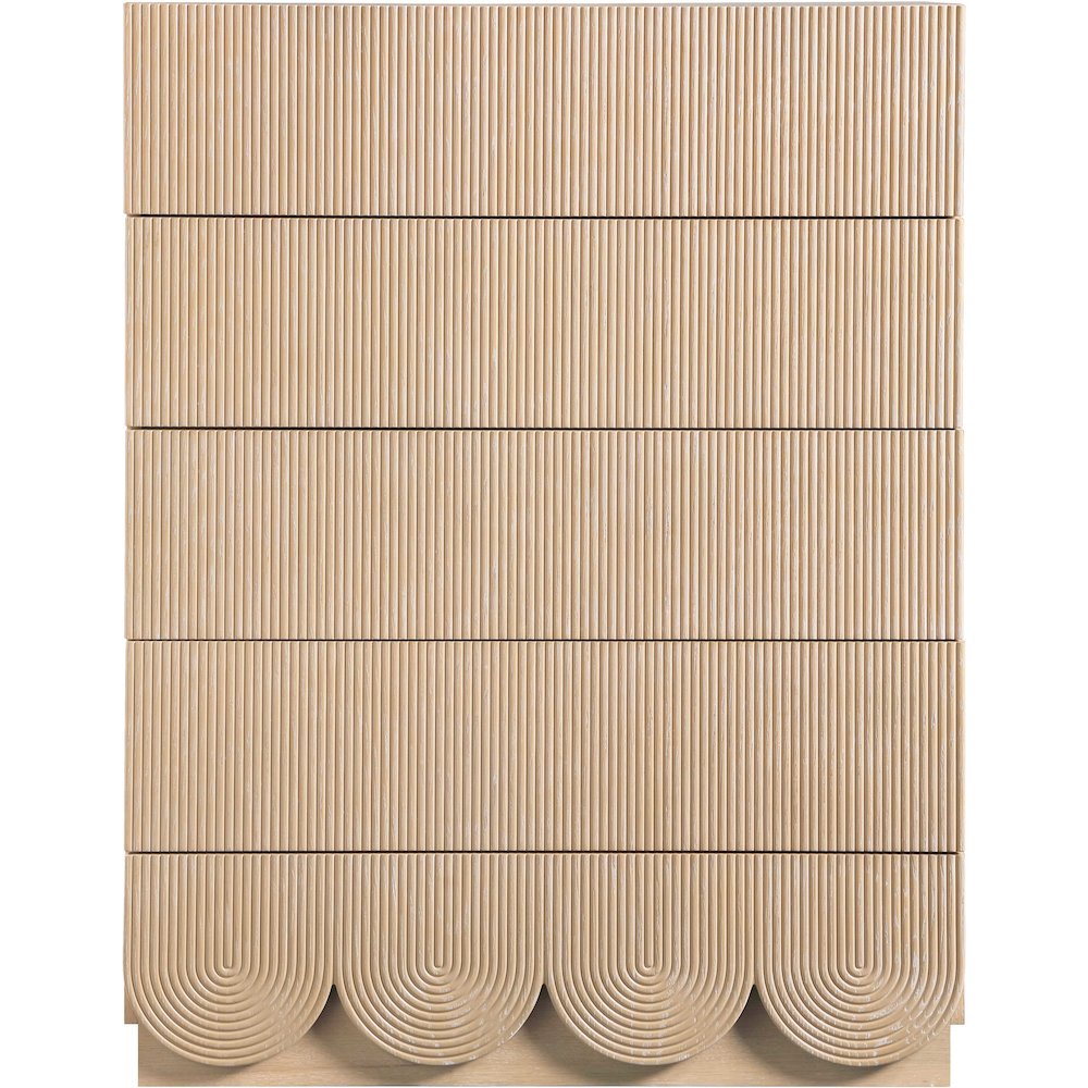 Scallop Natural Chest