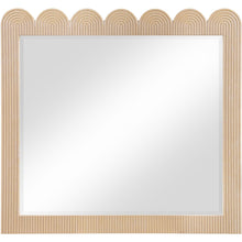 Scallop Natural Mirror