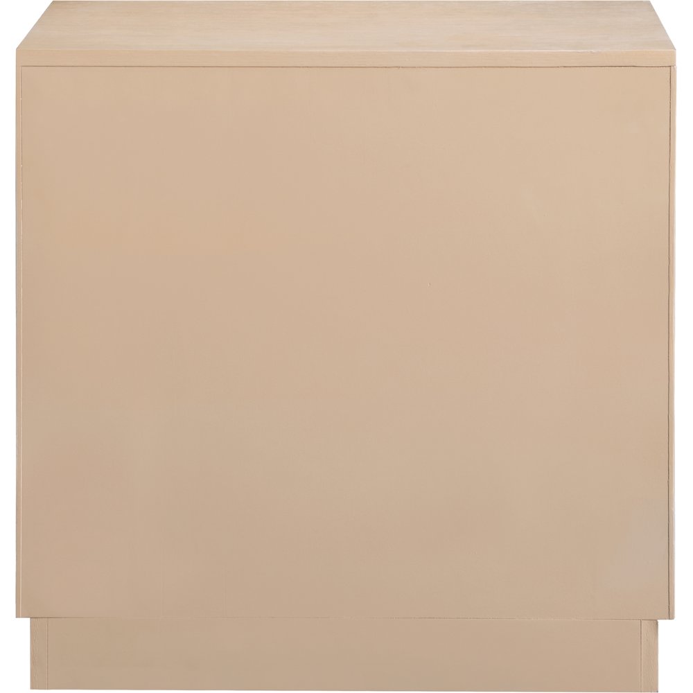 Scallop Natural Night Stand