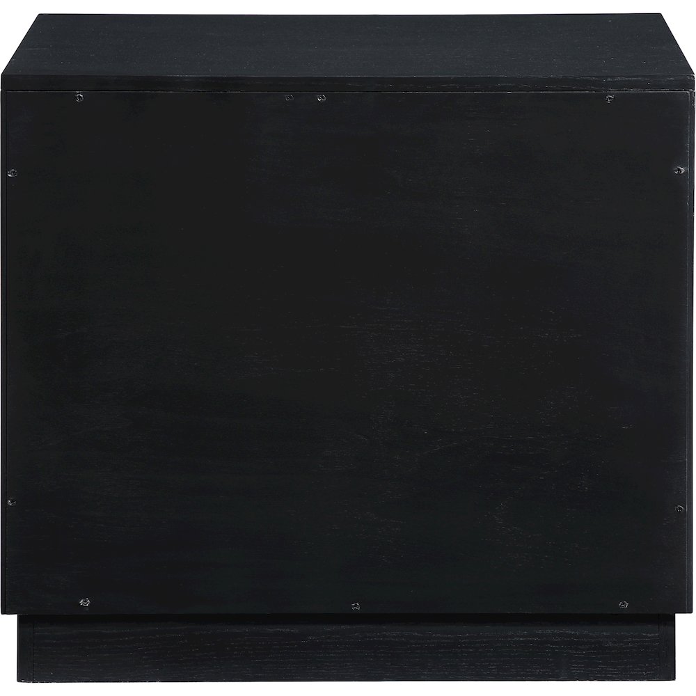 Compass Black Night Stand