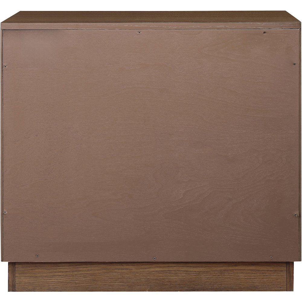 Compass Brown Night Stand