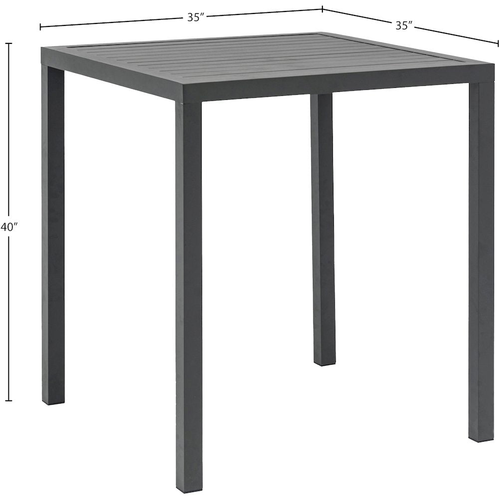 Maldives Outdoor Patio Square Bar Table