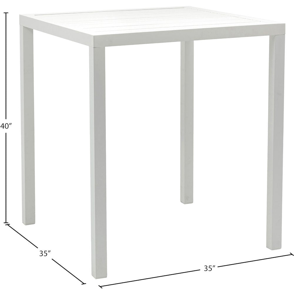 Maldives Outdoor Patio Square Bar Table