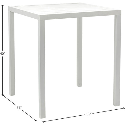 Maldives Outdoor Patio Square Bar Table