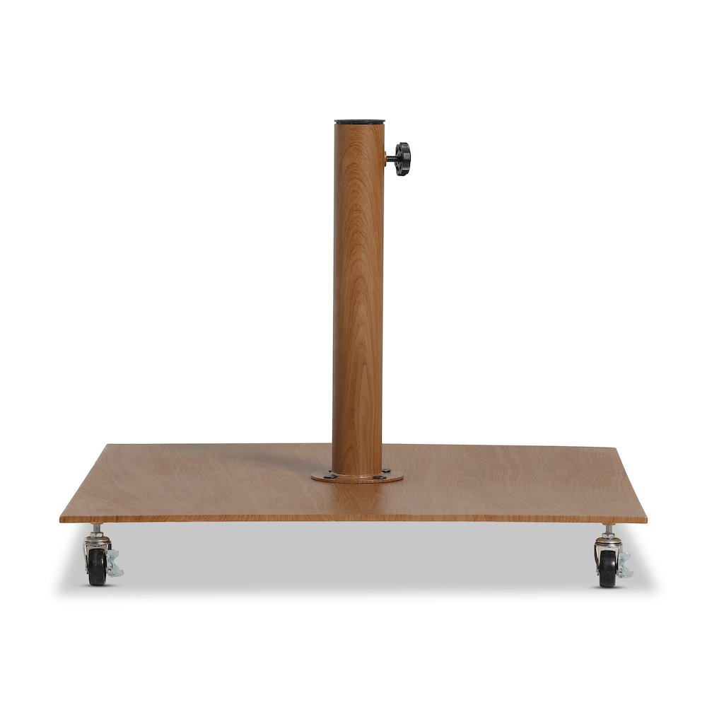 Belize Teak Steel Patio Umbrella Base