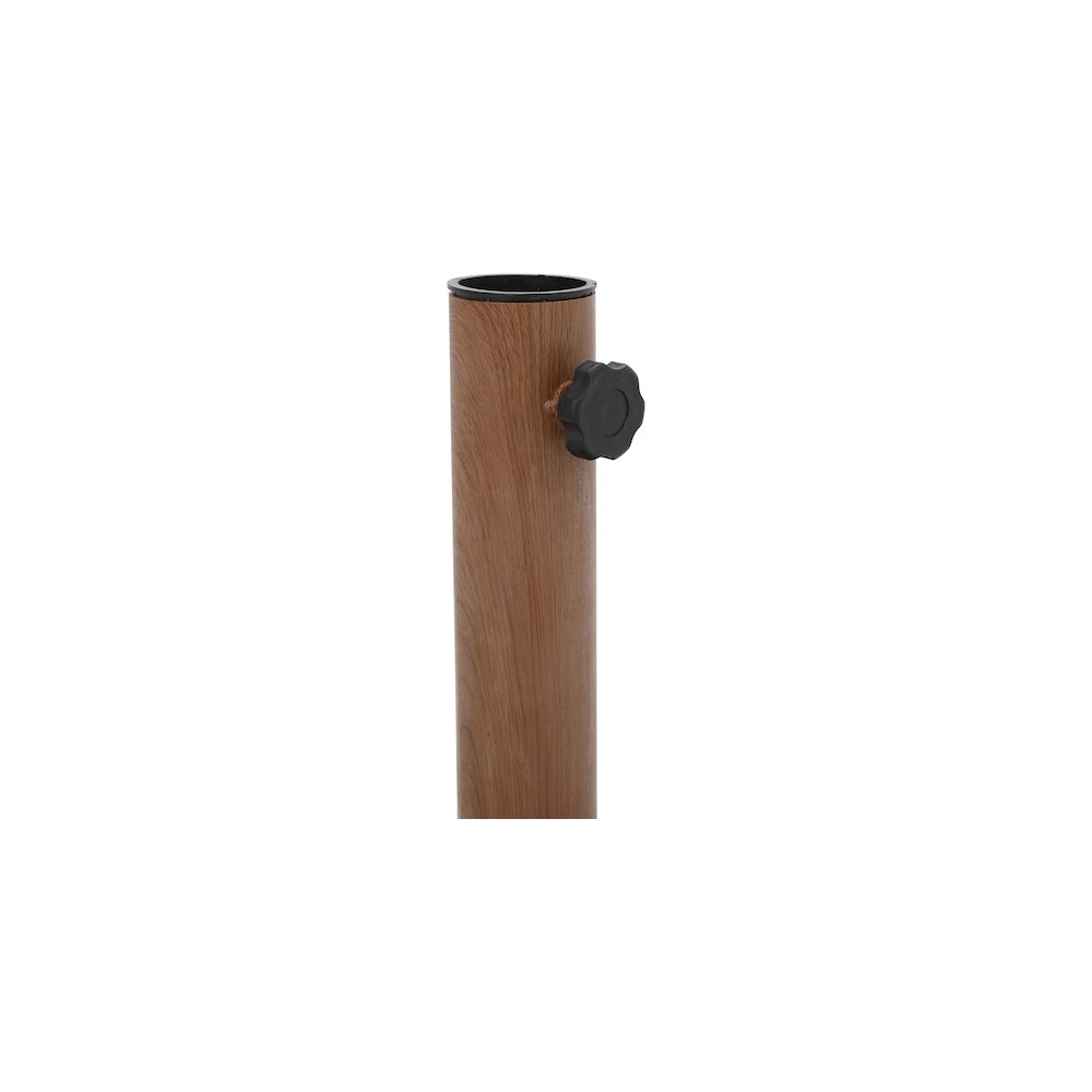 Belize Teak Steel Patio Umbrella Base