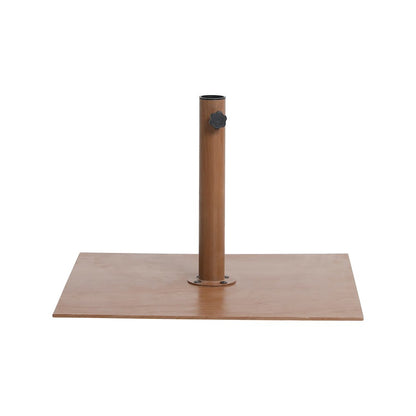 Belize Teak Steel Patio Umbrella Base