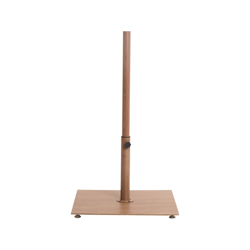 Belize Teak Steel Patio Umbrella Base