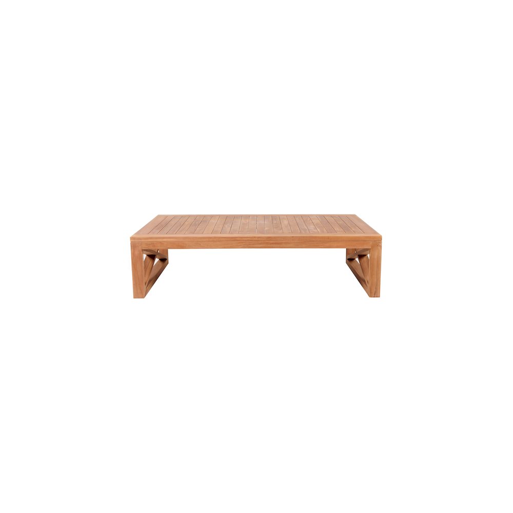 Anguilla Natural Teak Outdoor Coffee Table