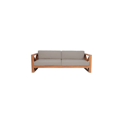 Anguilla Grey Water Resistant Fabric Outdoor Sofa