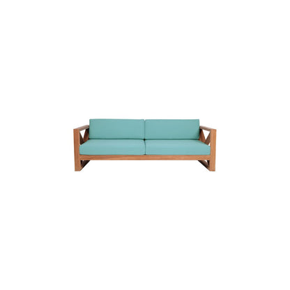 Anguilla Blue Water Resistant Fabric Outdoor Sofa