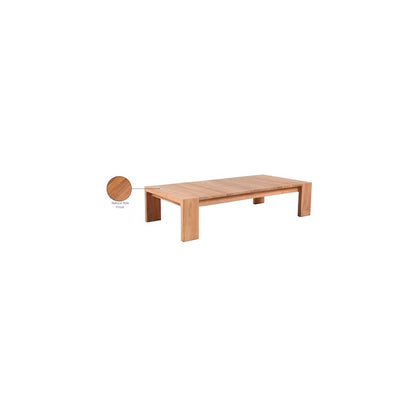Tulum Natural Teak Outdoor Coffee Table