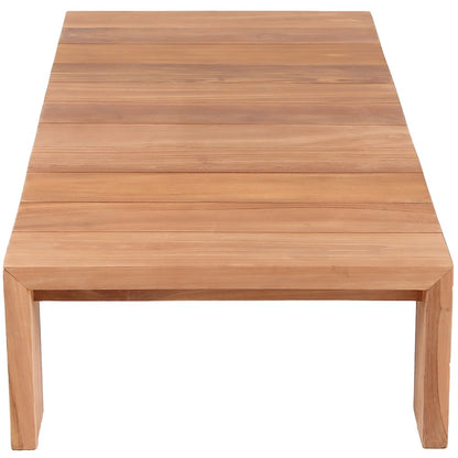 Tulum Natural Teak Outdoor Coffee Table