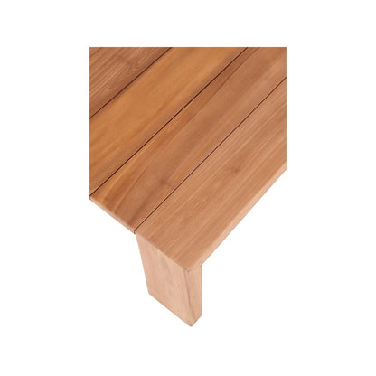Tulum Natural Teak Outdoor Coffee Table