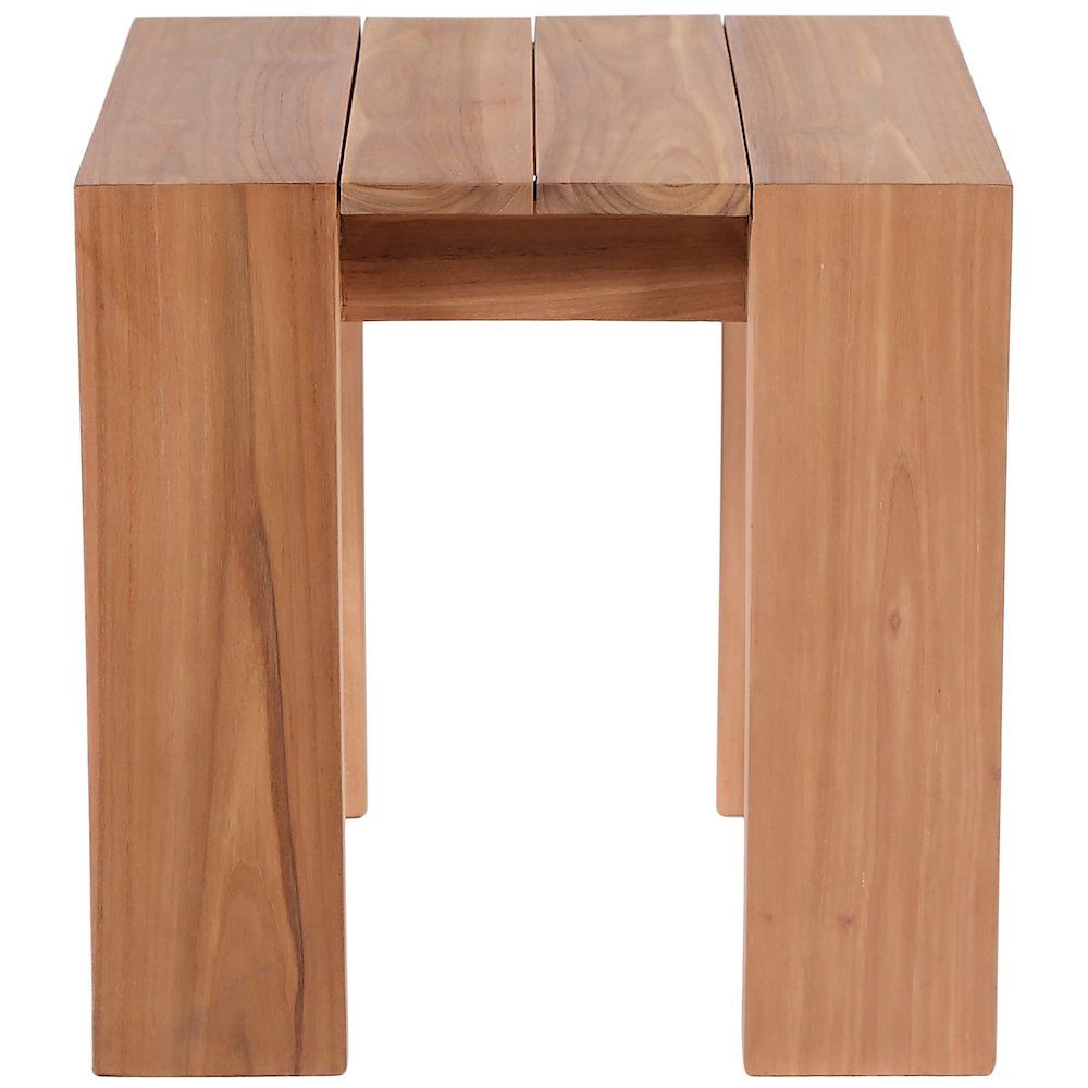 Tulum Natural Teak Outdoor End Table