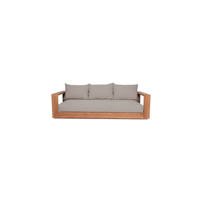 Tulum Grey Water Resistant Fabric Outdoor Sofa