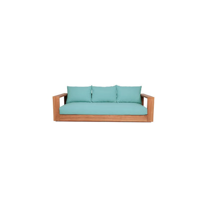 Tulum Blue Water Resistant Fabric Outdoor Sofa