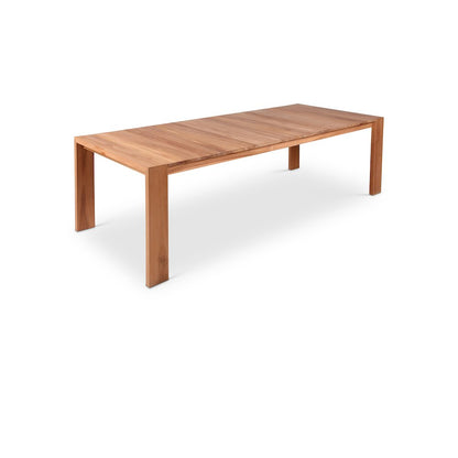 Tulum Natural Teak Outdoor Patio Dining Table