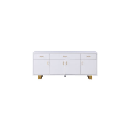 Excel White Lacquer Sideboard/Buffet