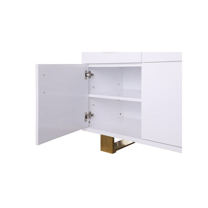 Excel White Lacquer Sideboard/Buffet
