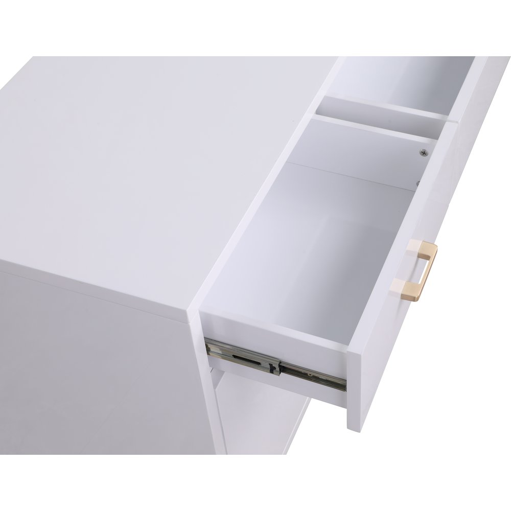 Excel White Lacquer Sideboard/Buffet