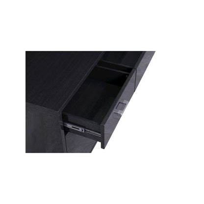 Excel Grey Oak Veneer Lacquer Sideboard/Buffet