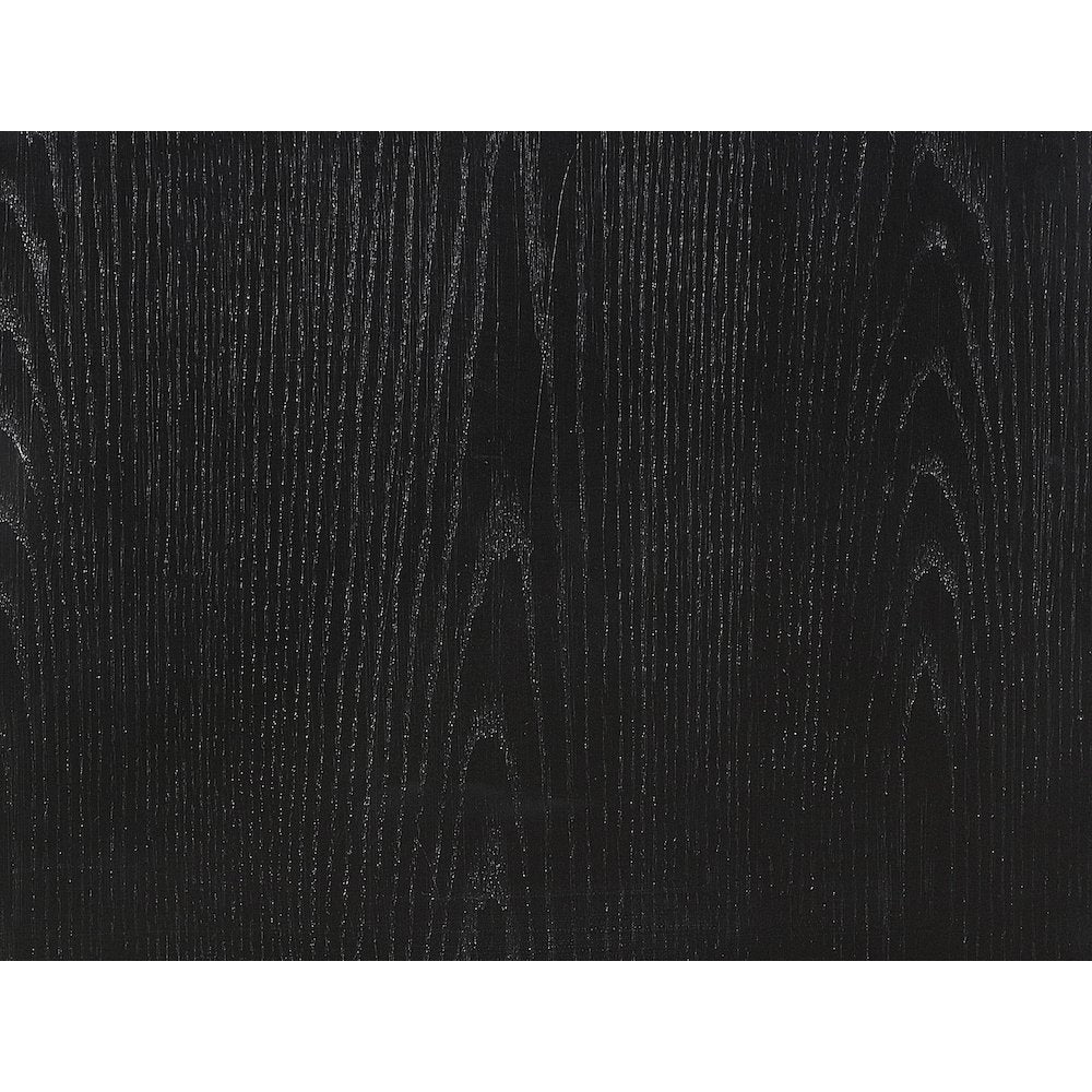 Kaya Black Vegan Leather Night Stand