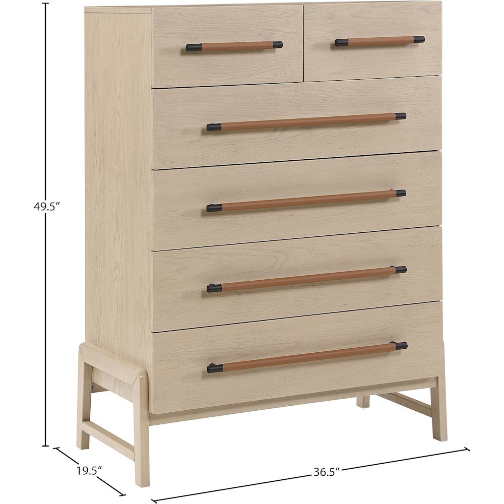 Kaya Natural Vegan Leather Chest