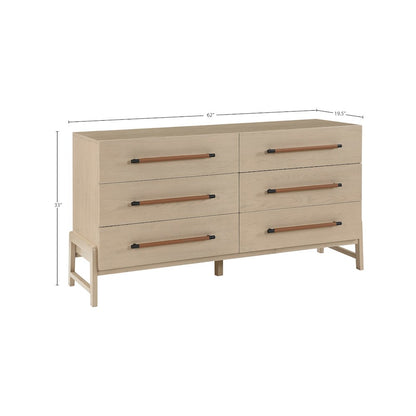 Kaya Natural Vegan Leather Dresser