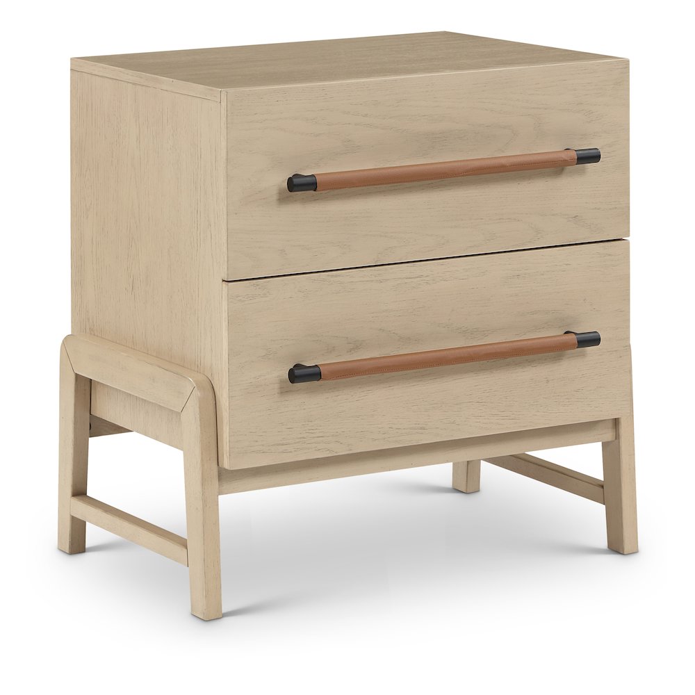 Kaya Natural Vegan Leather Night Stand