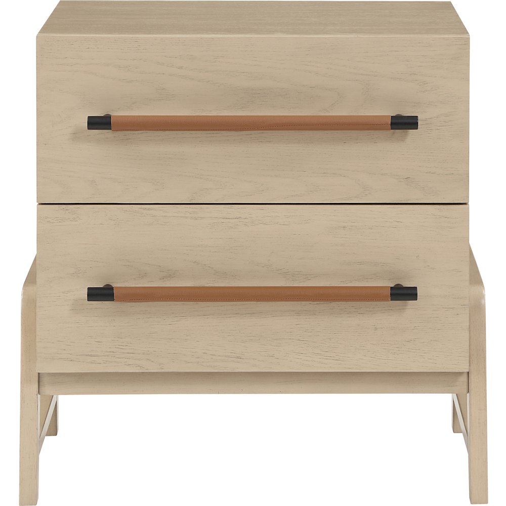 Kaya Natural Vegan Leather Night Stand