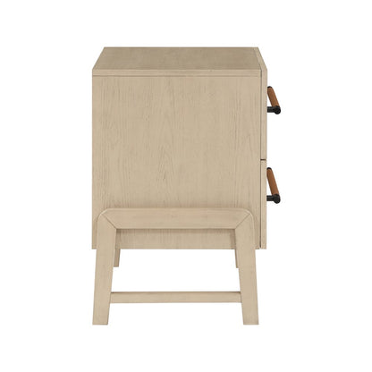 Kaya Natural Vegan Leather Night Stand