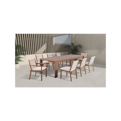 Maui Natural Outdoor Patio Dining Table