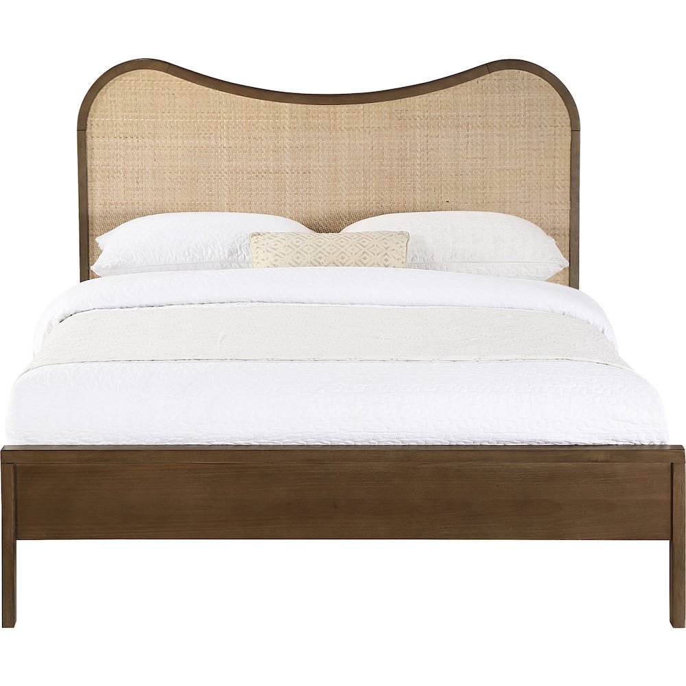 Windsor Brown Solid Wood Full Bed (3 Boxes)