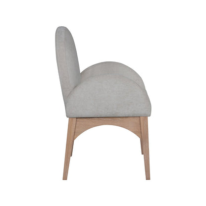 Waldorf Grey Chenille Fabric Dining Chair