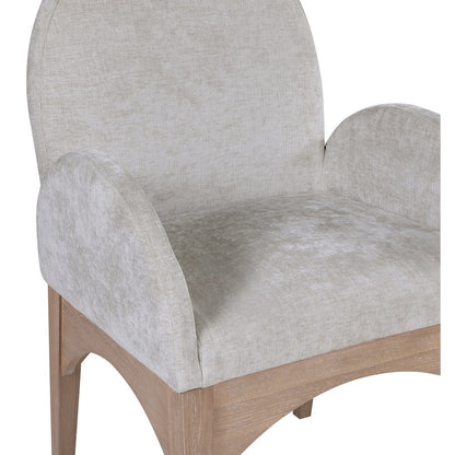 Waldorf Grey Chenille Fabric Dining Chair