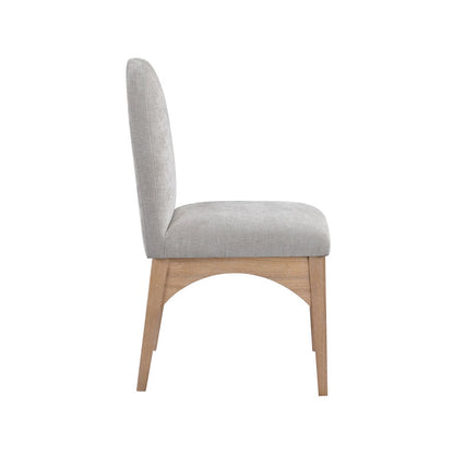 Waldorf Grey Chenille Fabric Dining Chair