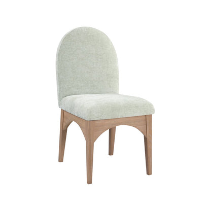 Waldorf Mint Chenille Fabric Dining Chair