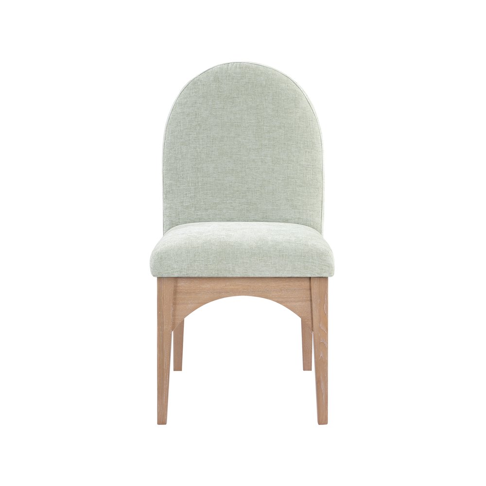 Waldorf Mint Chenille Fabric Dining Chair