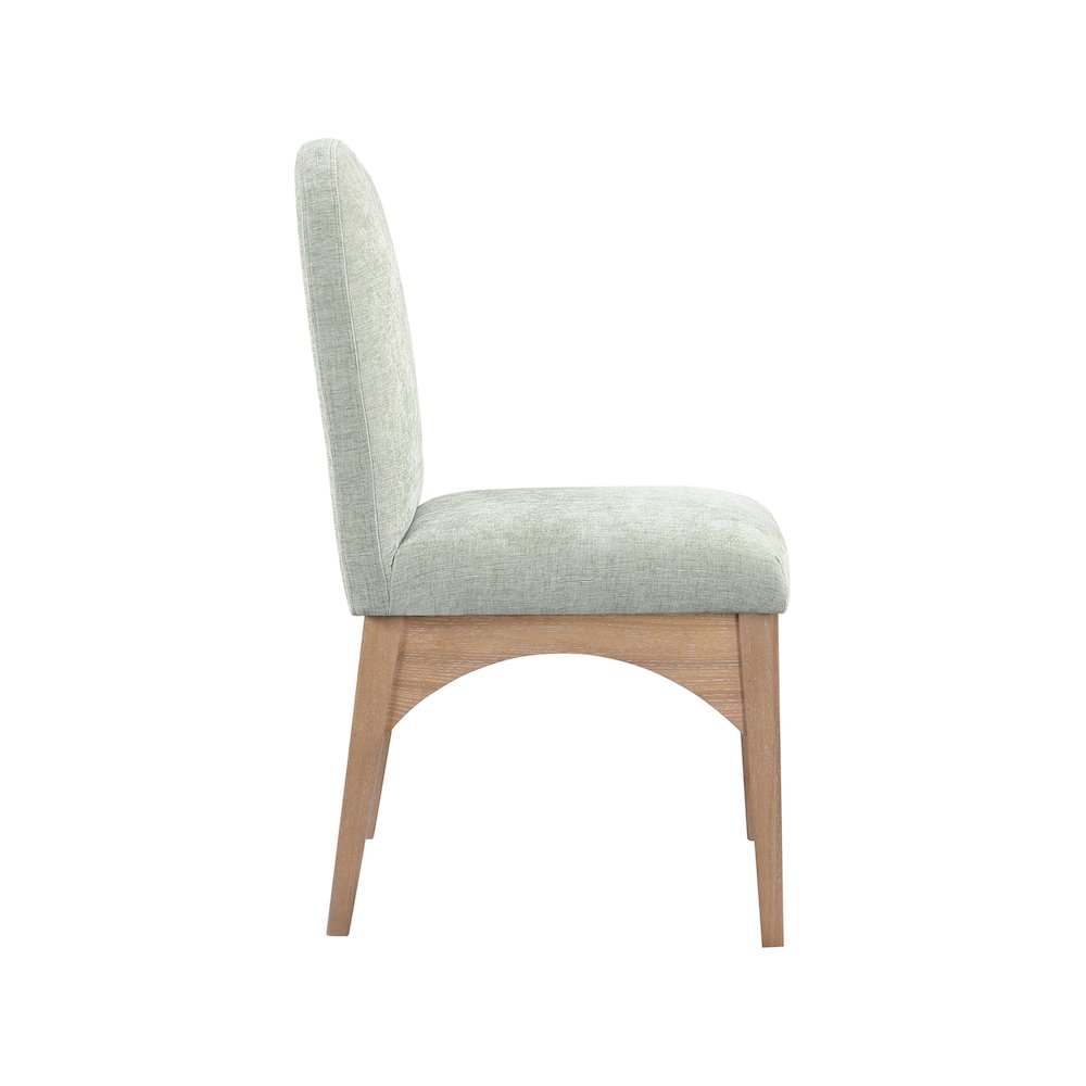 Waldorf Mint Chenille Fabric Dining Chair