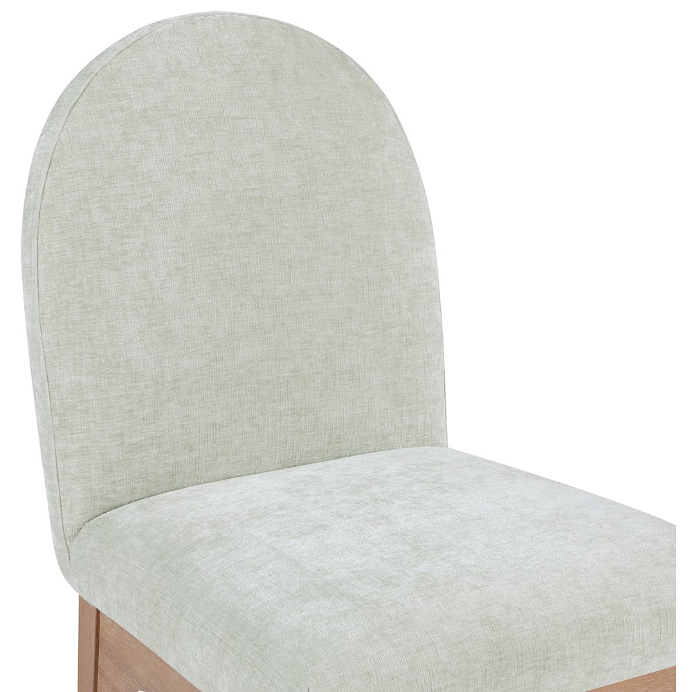 Waldorf Mint Chenille Fabric Dining Chair