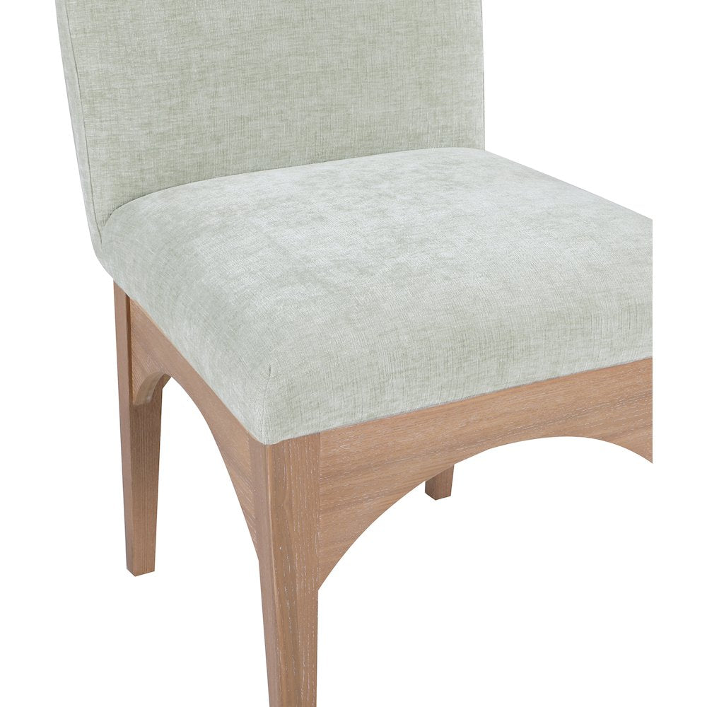 Waldorf Mint Chenille Fabric Dining Chair