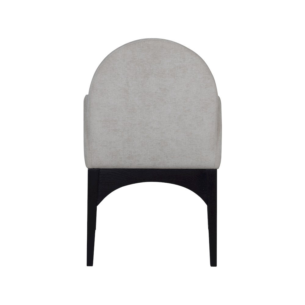 Waldorf Grey Chenille Fabric Dining Chair