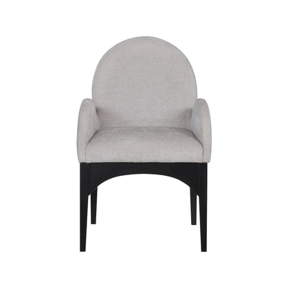 Waldorf Grey Chenille Fabric Dining Chair