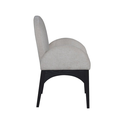Waldorf Grey Chenille Fabric Dining Chair